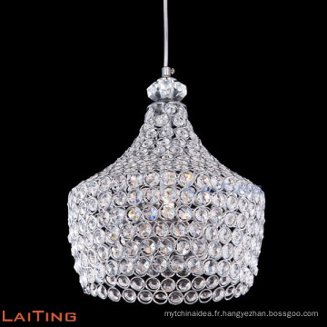 Lustre moderne cristal fantaisie lumière pour la maison lustre en cristal pas cher